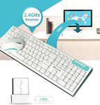 Royche  Wireless Ultra Slim Keyboard and Rounding Fancy Mouse Combo