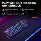 HyperX Alloy Origins Core TKL Mechanical Gaming Keyboard  Blue Clicky Switches