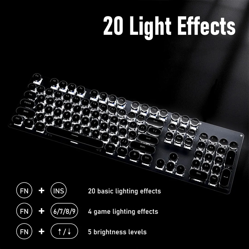 EWEADN 100% RGB MECHANICAL KEYBOARD