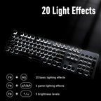 EWEADN 100% RGB MECHANICAL KEYBOARD