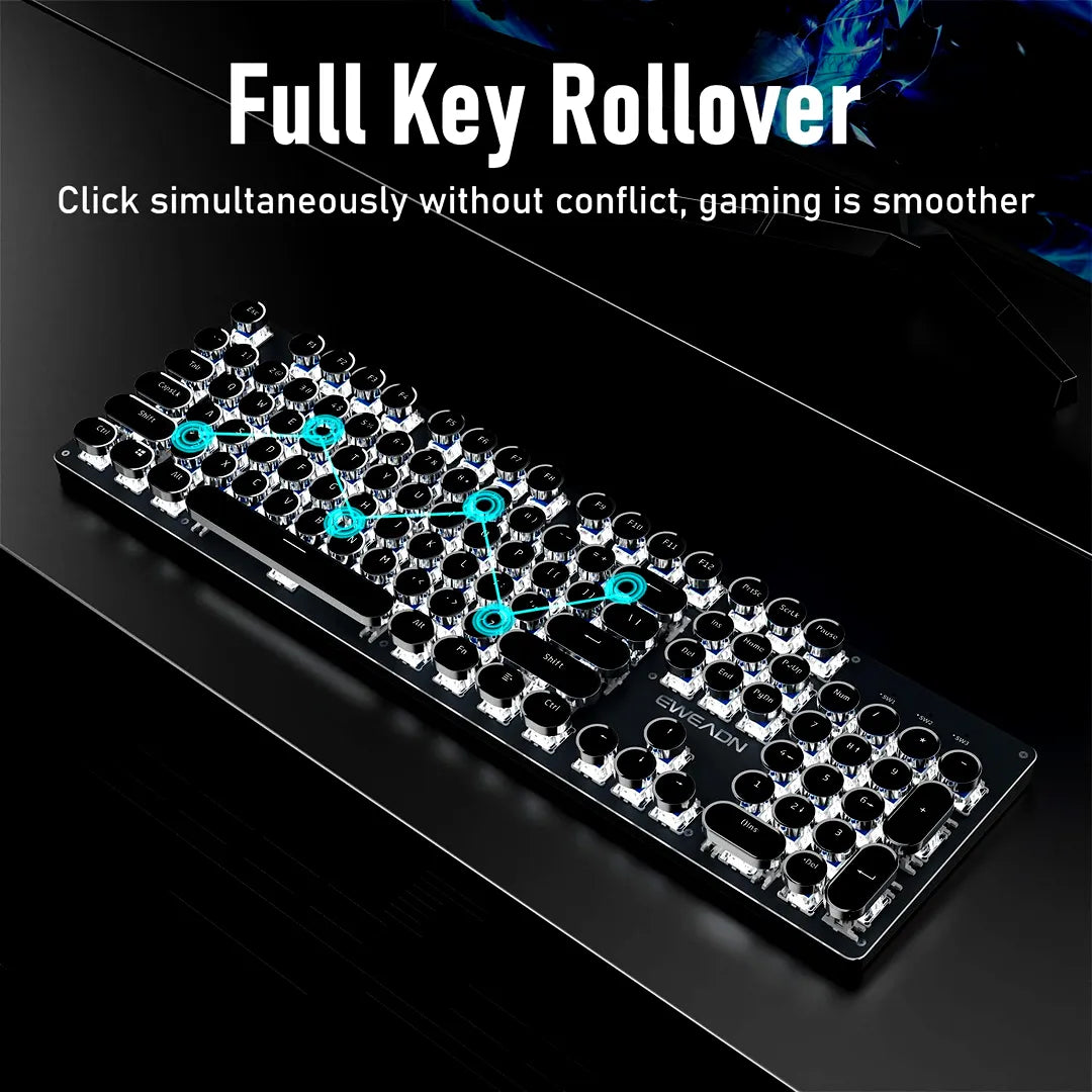 EWEADN 100% RGB MECHANICAL KEYBOARD