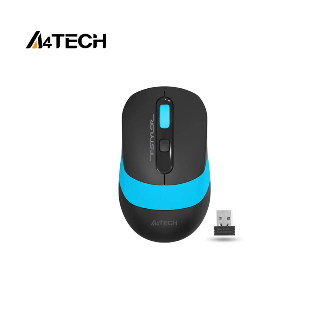 A4Tech FG10S 2.4G Wireless Mouse-Blue