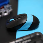 A4Tech FG10S 2.4G Wireless Mouse-Blue