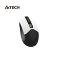 A4Tech FG12S 2.4G Wireless Mouse-White and Black