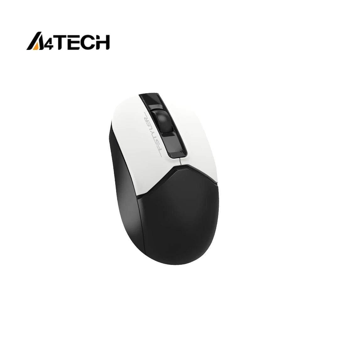 A4Tech FG12S 2.4G Wireless Mouse-White and Black