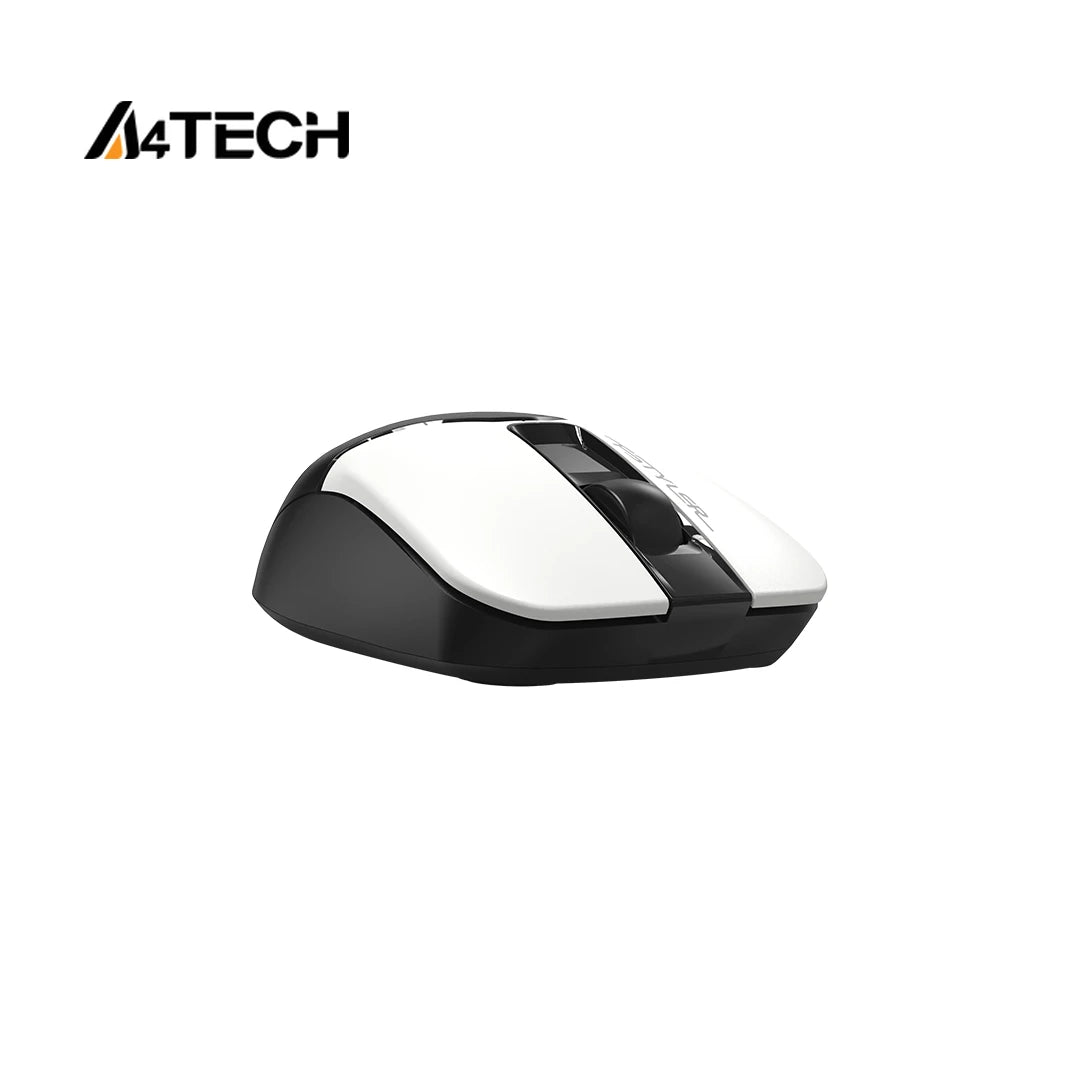 A4Tech FG12S 2.4G Wireless Mouse-White and Black