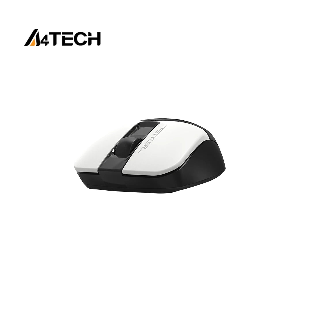 A4Tech FG12S 2.4G Wireless Mouse-White and Black