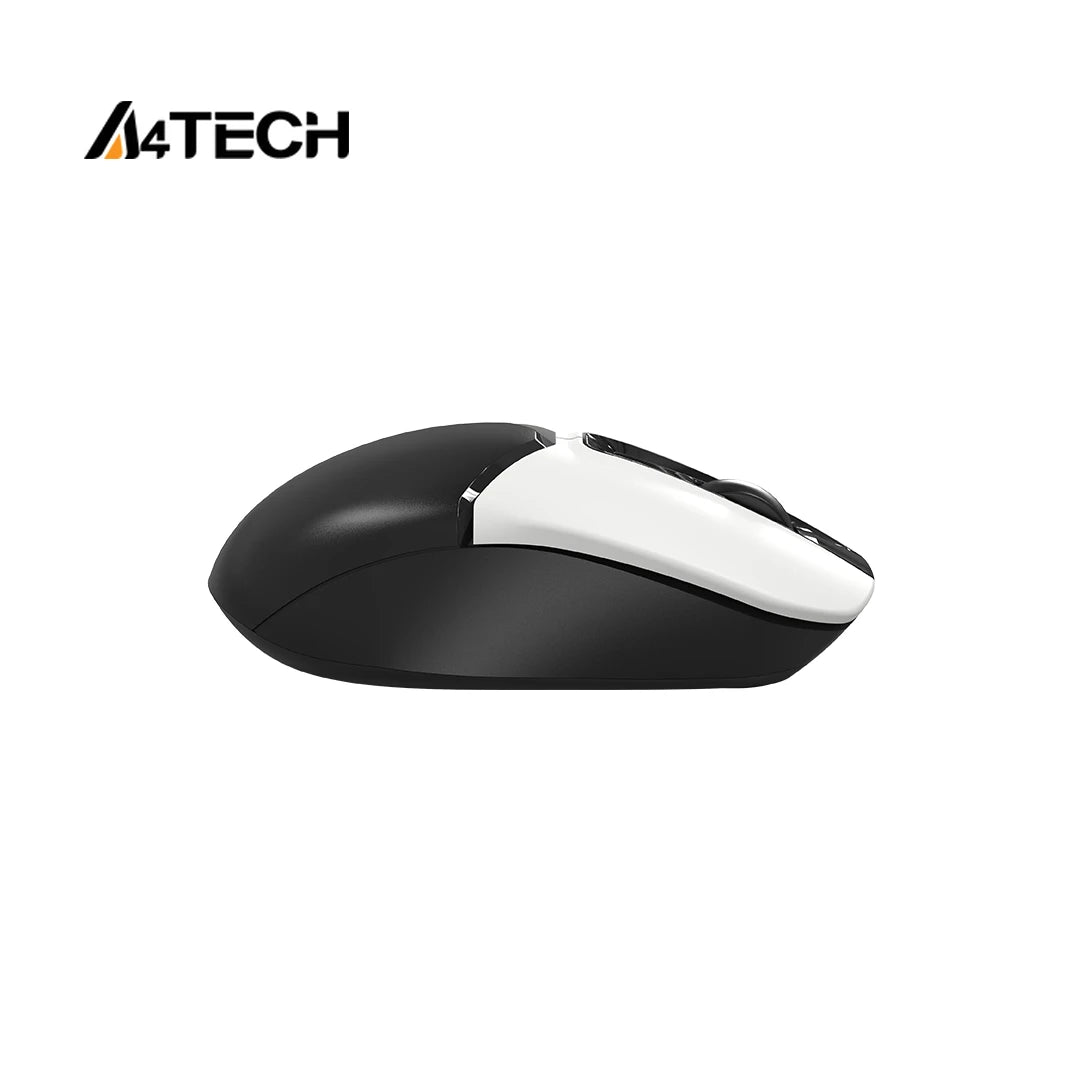 A4Tech FG12S 2.4G Wireless Mouse-White and Black