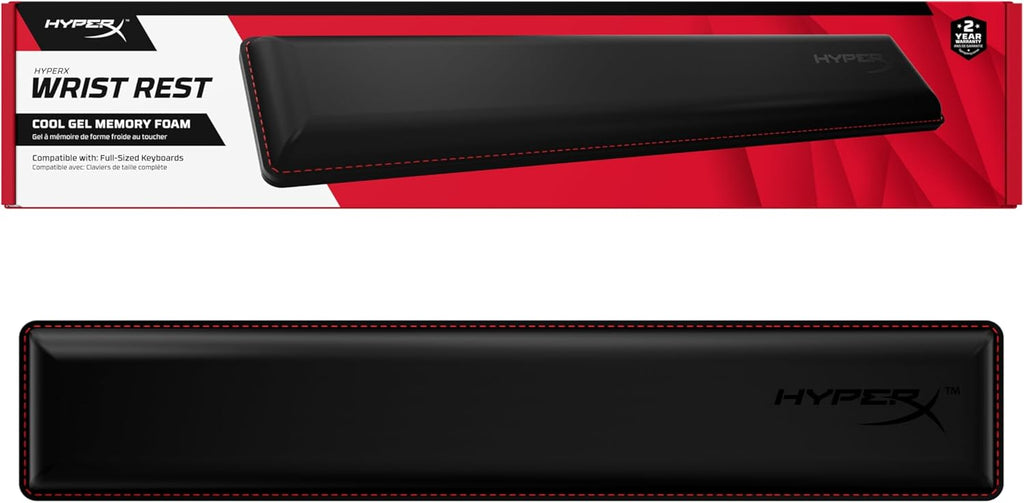 HyperX Wrist Rest Cool Gel Memory Foam 45.7 cm x 8.8cm x 2.2 cm