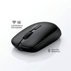 Hush Vibe Slim Wireless Mouse - Silent & Rechargeable