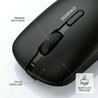 Hush Vibe Slim Wireless Mouse - Silent & Rechargeable