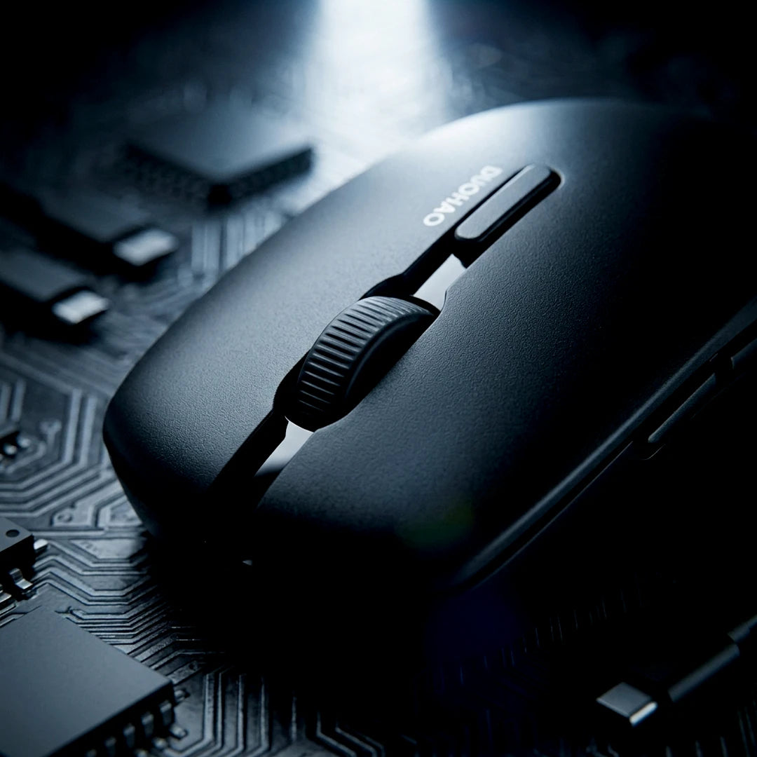 Hush Vibe Slim Wireless Mouse - Silent & Rechargeable