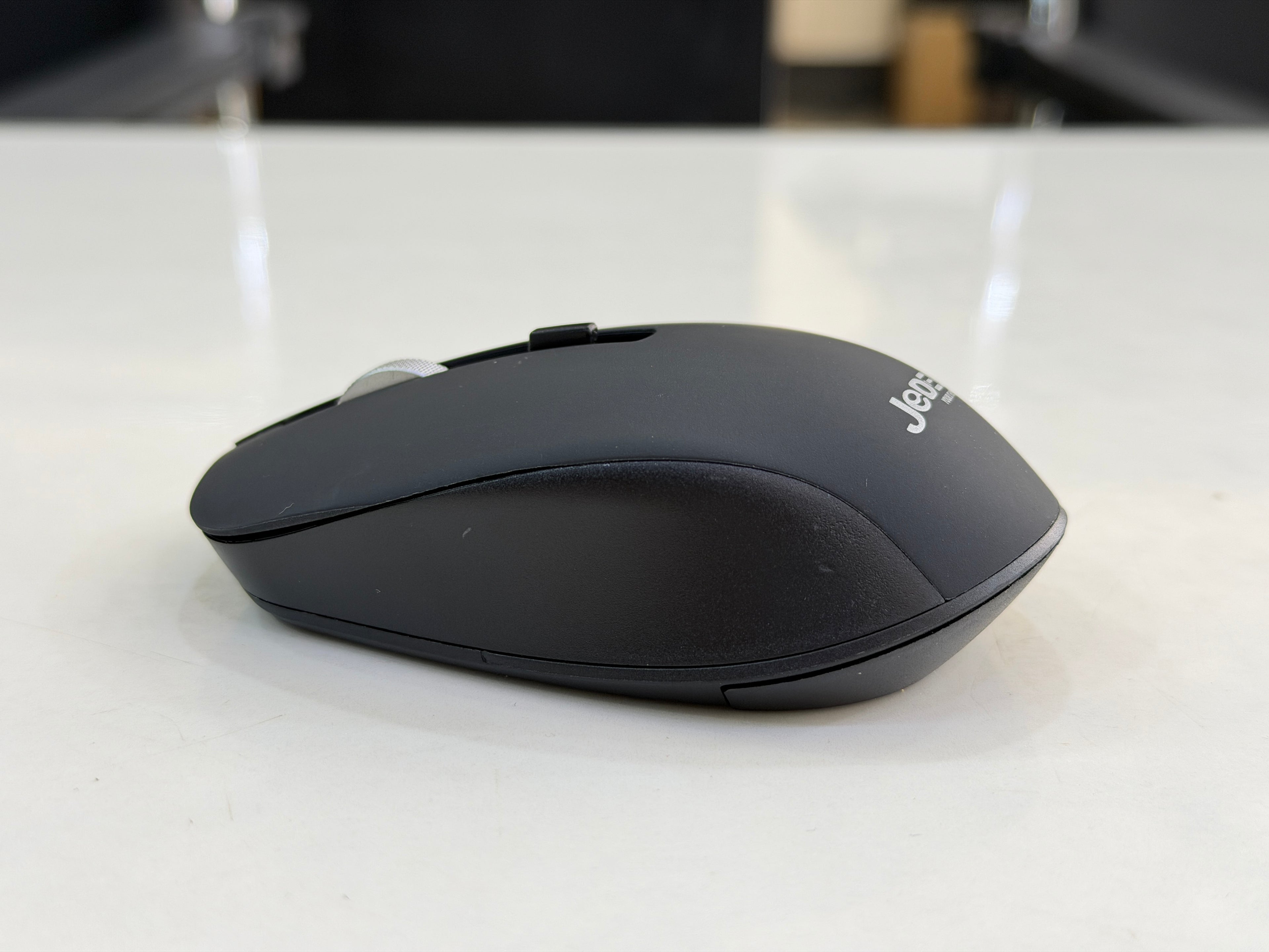 JEDEL WD156 Black Dual Mode ReCharging Wireless Office Mouse 1600 Dpi