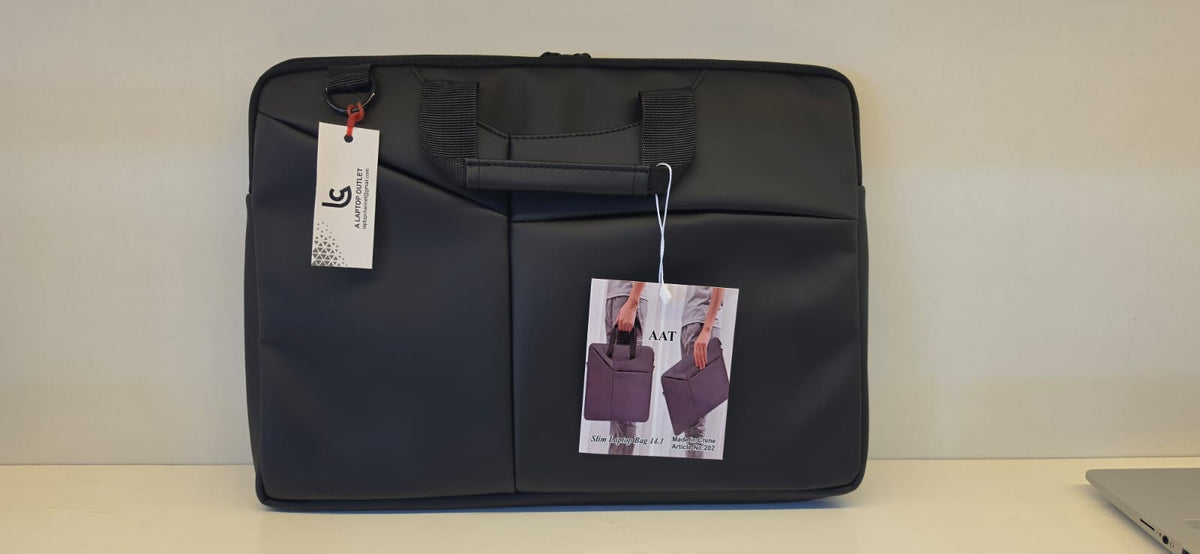 14-inch Executive (Synthetic Leather) Carrying Case Charcoal