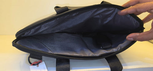 14-inch Executive (Synthetic Leather) Carrying Case Grey