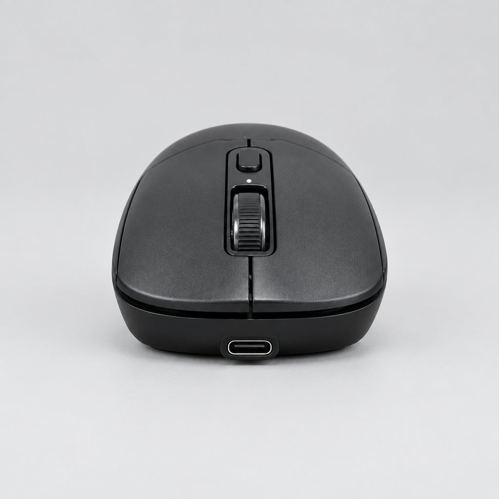 Clicket Dual Mode Wireless Rechargeable Mouse (BLUETOOTH+USB+RECHARGEABLE)