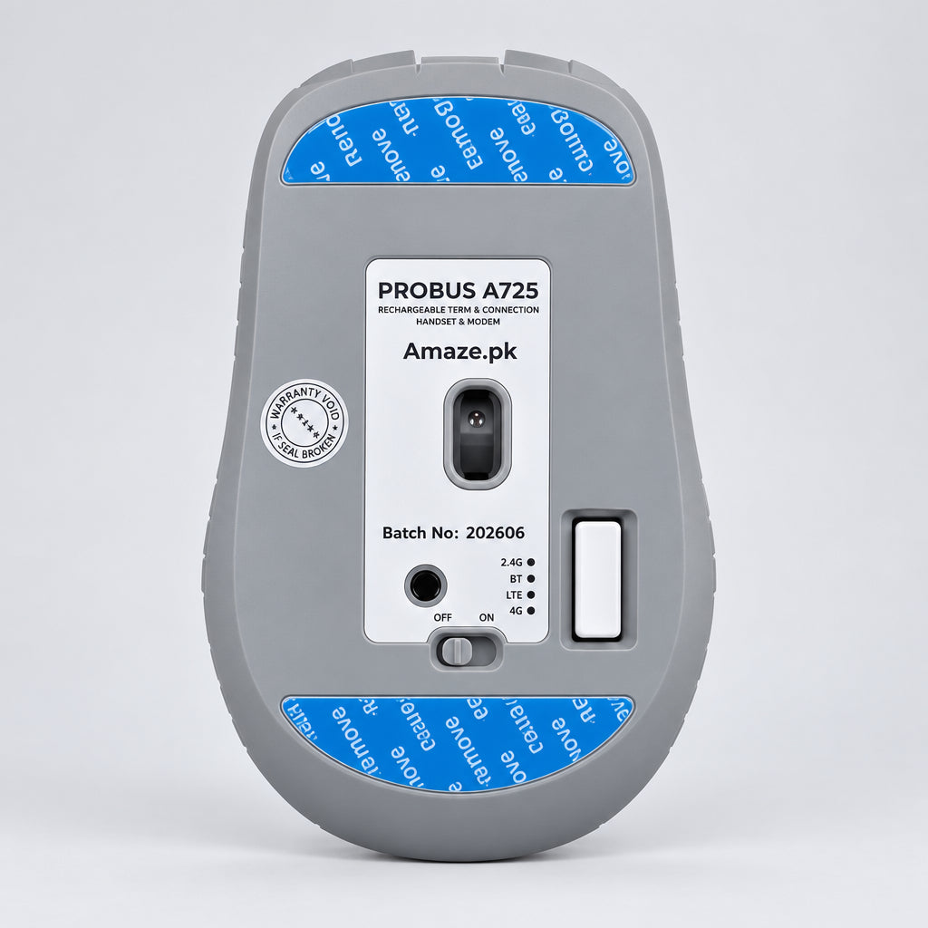 PROBUS A725 RECHARGEABLE MOUSE TRIPLE CONNECTION WIRELESS MOUSE 1600 DPi