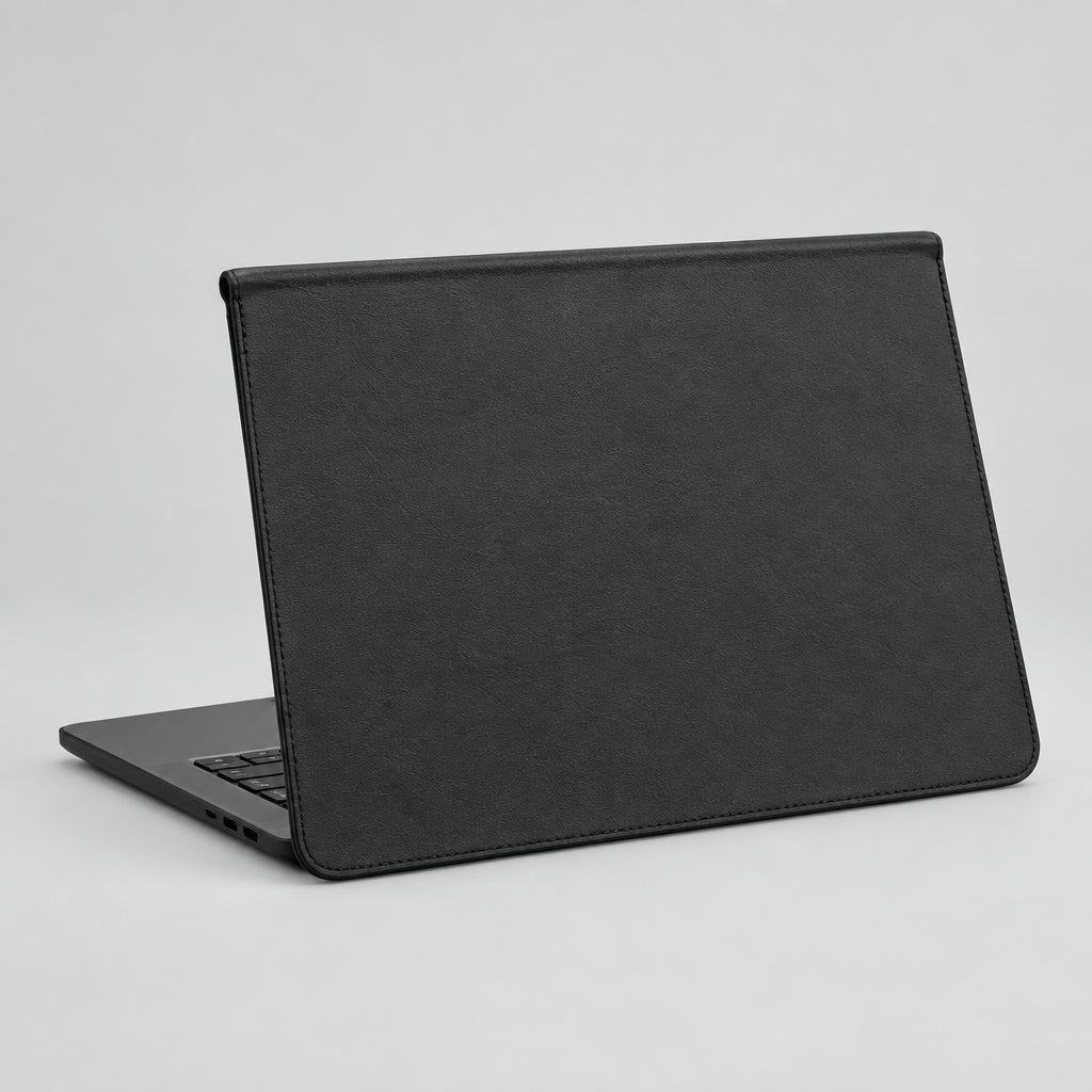 **Laptop Channel Signature™ 14-Inch Premium Magnetic Laptop Sleeve | Luxury Synthetic Edition**