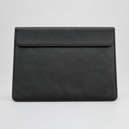 **Laptop Channel Signature™ 14-Inch Premium Magnetic Laptop Sleeve | Luxury Synthetic Edition**