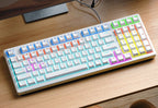 LENOVO GK-10 USB Wired  Gaming Keyboard 98 Keys RGB Rainbow  Ergonomic Gaming Keyboard (Black&White)