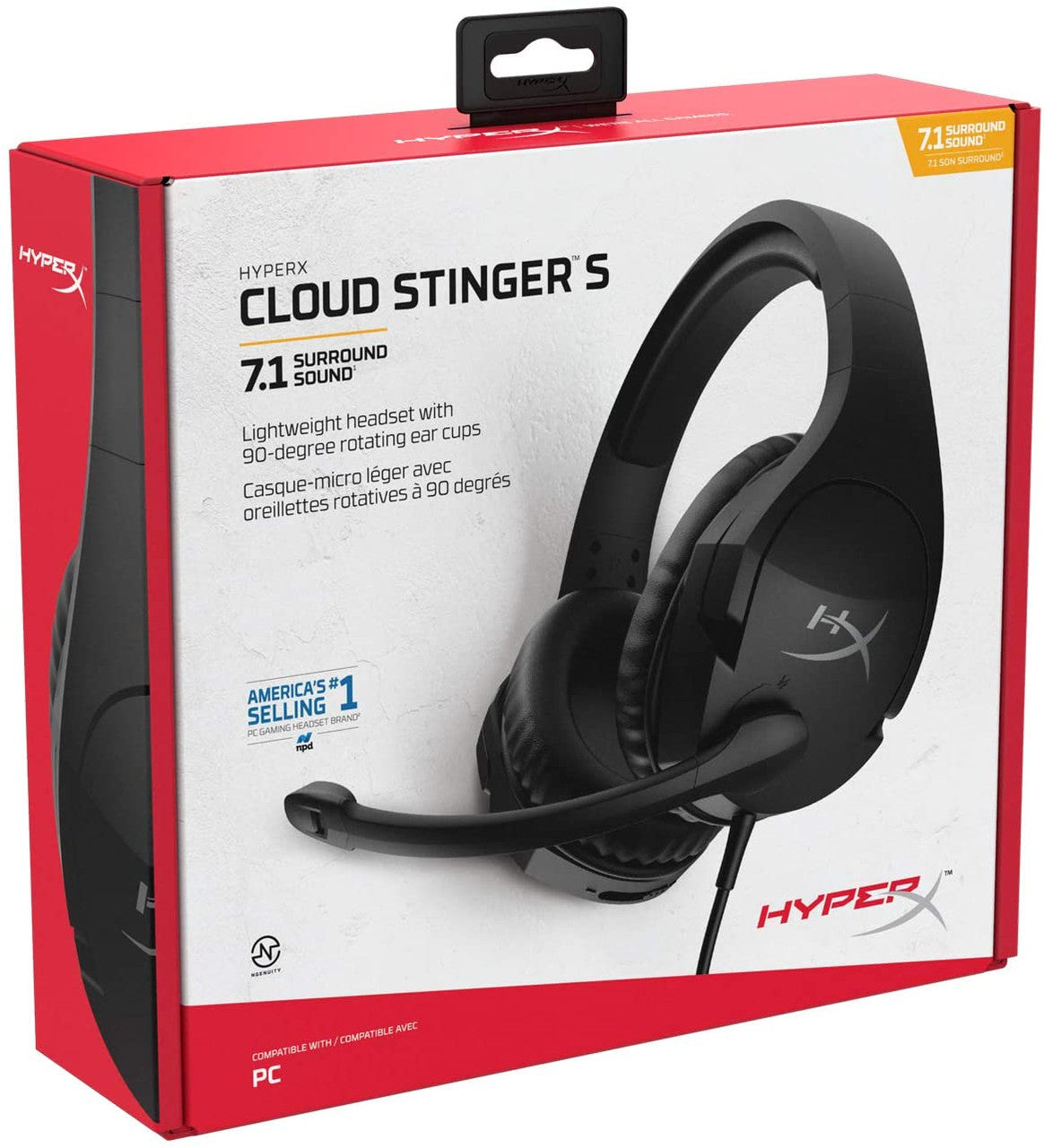 Home / Gaming Headsets
HyperX Cloud Stinger S Gaming Headset OPEN BOX Virtual 7.1 Surround Sound for PC,