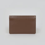Laptop Channel Signature Edition – 14″ 100% Genuine Leather Handmade Laptop Sleeve Brown | Magnetic Shutter